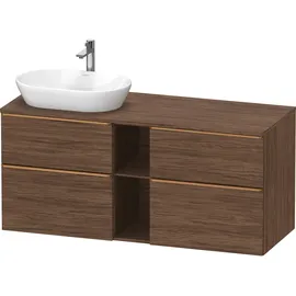 Duravit D-Neo Konsolenwaschtischunterbau wandhängend Nussbaum dunkel Matt 1400x550x664 mm à DE4970L0 DE4970L04210000,