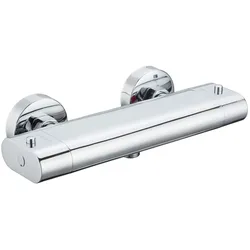 CARNEO Duscharmatur mit Thermostat, Thermostat, Mischbatterie Dusche, Duschthermostat in Chrom