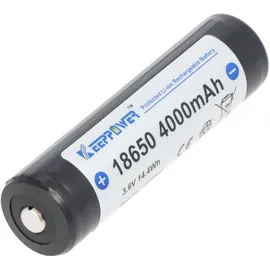 Keeppower Li-ion Akku 18650 4000 mAh 1 St.