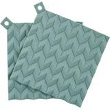 RIG-TIG Hold-On Topflappen (2er-Set), seafoam