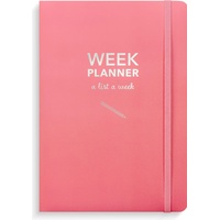 Burde Publishing AB Burde Week Planner undated pink