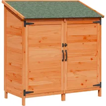 vidaXL Gartenhaus 1,07 x 0,57 m Braun