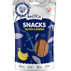 BALTICA Snacks Lachs und Banane Leckerli 80g