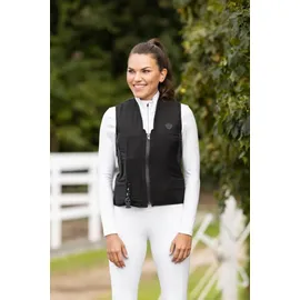 Covalliero Airbag-Weste Manege inkl. Kartusche - schwarz, - L,