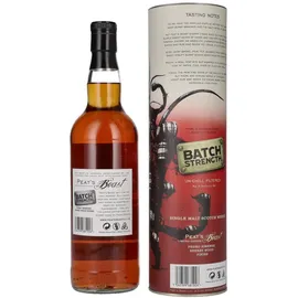 Peat's Beast Pedro Ximenez Sherry Wood Finish Batch Strength Single Malt Scotch 54,1% vol 0,7 l Geschenkbox