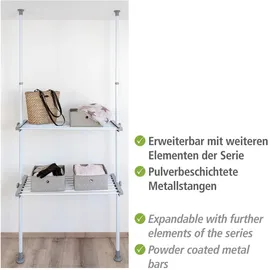 Wenko Regalboden Herkules 73-120 x 4 x 42,5 cm