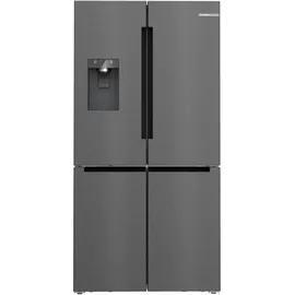 Bosch KFI96AXEA Serie 6 French Door (574 l, 1830 mm hoch, Schwarz)