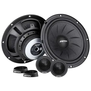 ETON Pra 16 – klangstarkes 16,5 cm / 6,5“ Komponenten System, Auto Lautsprecher, Soundsystem mit 100 Watt, 1 Paar