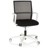 HJH Office 608905 Bürostuhl MOVE-TEC NET 3D Stoff/Netz Weiß/Schwarz Drehstuhl für dynamisches & gesundes Sitzen