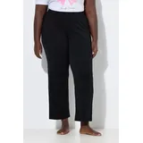 Ulla Popken Pyjamahose uni schwarz 46/48