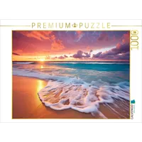 Calvendo Puzzle Sonnenuntergang im Paradies 1000 Teile Lege-Größe 64