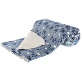 Trixie Decke Tammy - blau/beige 100 × 70 cm
