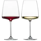 Schott Zwiesel ZWIESEL GLAS Weinglas Samtig & Üppig Vivid Senses 710 ml Glas Transparent Klar