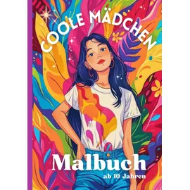 epubli Coole Mädchen Malbuch - ab 10 Jahren A5 Reiseformat