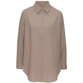 VIVANCE Hemdbluse taupe 38