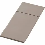 Duni 65 Duniletto® Slim Serviettentaschen, greige, 40x33cm, 211082