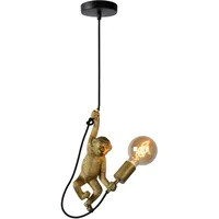 LUCIDE Extravaganza Chimp 1-flg. Ø 17,6 cm schwarz