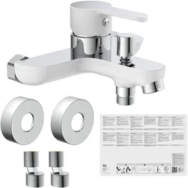 Eisl DIZIANI Wannenfüllarmatur Weiß-Chrom