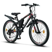 licorne bike gmbh Licorne Bike Guide Premium Mountainbike 26 Zoll RH 31 cm schwarz/rot/grau