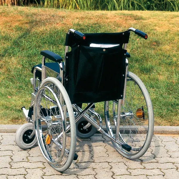 Servoprax Rollstuhl Umrüstsatz: Zusätzliche Trommelbremse für Begleitperson