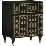 vidaXL Nachttisch 50 x 33 x 60 cm Massivholz Mango