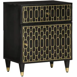 vidaXL Nachttisch 50 x 33 x 60 cm Massivholz Mango