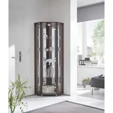 fif möbel Eckvitrine 71 x 172 x 50 cm (B/H/T)