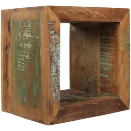 KADIMA DESIGN Diana Beistelltisch 45 x 45 x 35 cm Braun