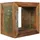 KADIMA DESIGN Diana Beistelltisch 45 x 45 x 35 cm Braun