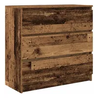 VidaXL Sideboard Altholz-Optik 80x35x76 cm Holzwerkstoff