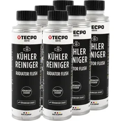 6x TECPO Kühlerreiniger Kühlwasser Zusatz Kühlsystem... (11,11 € pro 1 l)