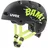 55-58 cm bam black/lime matt