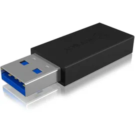 Icy Box IB-CB015 USB-Adapter - USB 3.1 (Gen 2) 10 Gbit/s), schwarz