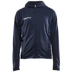 CRAFT Evolve Kapuzen-Trainingsjacke Kinder 390000 - navy 158/164