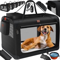 Lovpet LOVPET® Hundebox Hundetransportbox faltbar Inkl.Hundenapf Transporttasche Hundetasche Transportbox