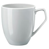 Rosenthal Becher TAC Sensual Gentle Grey Becher mit Henkel Porzellan, grau