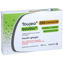 TOUJEO 300 E/ml SoloStar Inj.-Lsg.i.e.Fertigpen 10X1,5 ml