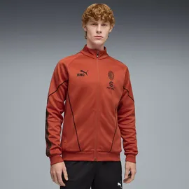Puma AC Milan King Anthem rostrot / schwarz, XXL
