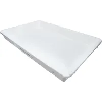 BGS Mehrzweckwanne mit Ausgießer 74261, weiß, 50 l