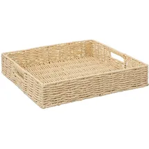 5five simply smart quadratisches tablett 35cm kord beige