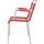 Fiam Mya Spaghetti Stapelsessel 57 x 52 x 85 cm rot