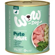 wow.pet Adult Pute mit Zucchini 6 x 800 g