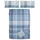 s.Oliver Tabea Renforcé Blau 155 x 220 cm + 2 x 40 x 80 cm