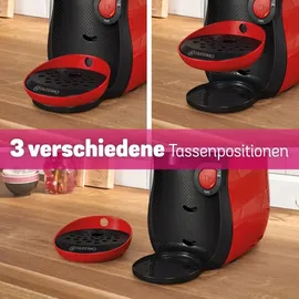 Bosch Tassimo Happy friendly TAS103E schwarz/rot