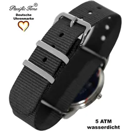 Pacific Time Kinder Lernuhr Quarz schwarz