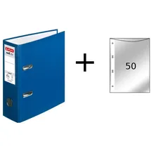 Herlitz DIN A5 80 mm Blau 50 St.