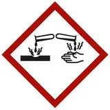 nvent hoffman Gefahrstoffsymbolätzwirkung, Typ: 03026