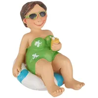 HobbyFun Bade-Urlauber im Schwimmreif ca. 6 cm