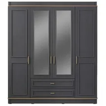 aea Kleiderschrank 54 x 210 x 182 cm Grün