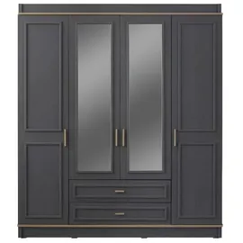 aea Kleiderschrank 54 x 210 x 182 cm Grün